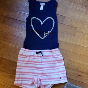Nautica shorts outfit NWOT